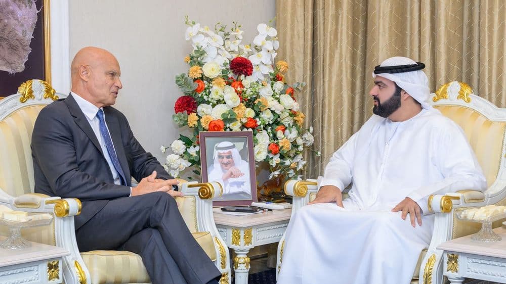  محمد الشرقي يستقبل الرئيس التنفيذي لـ "غانفر جروب" على هامش منتدى أسواق الطاقة الـ13                                        