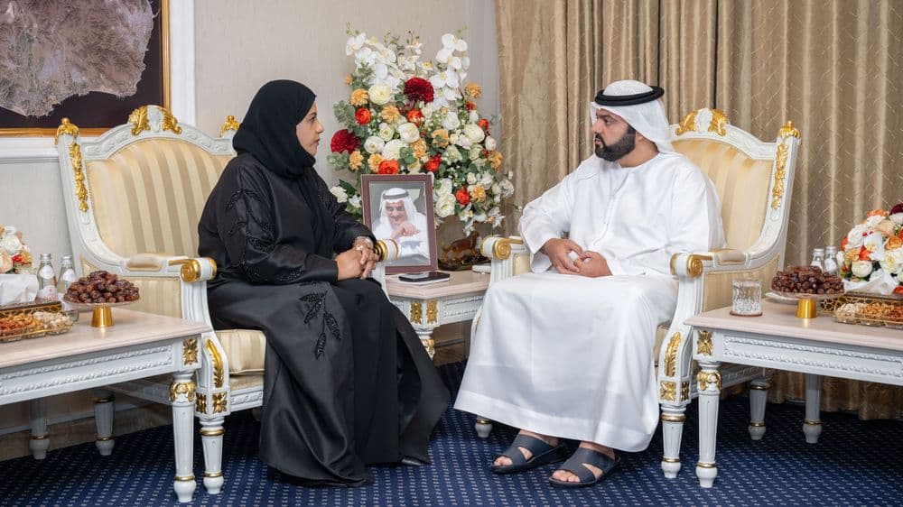 محمد الشرقي يلتقي بدرية الحوسني ويطّلع على نظام ميديا إنفو للمكتبات الرقمية والأرشفة